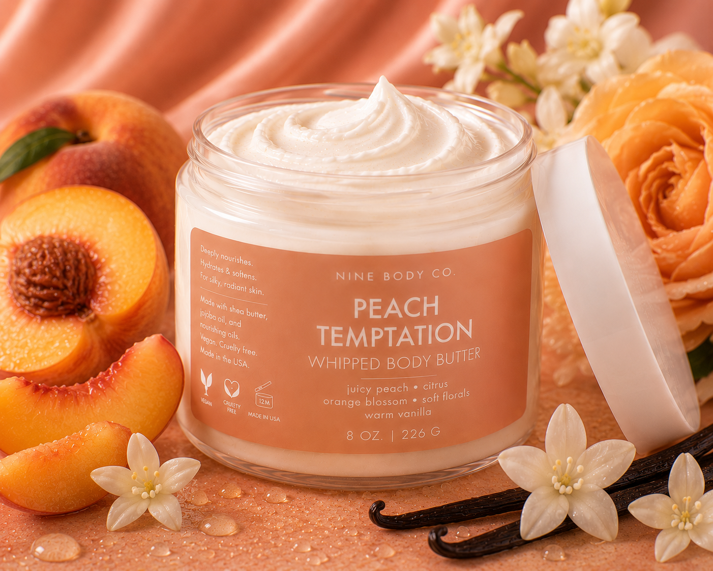 Peach Temptation— Ritual Whipped Body Butter