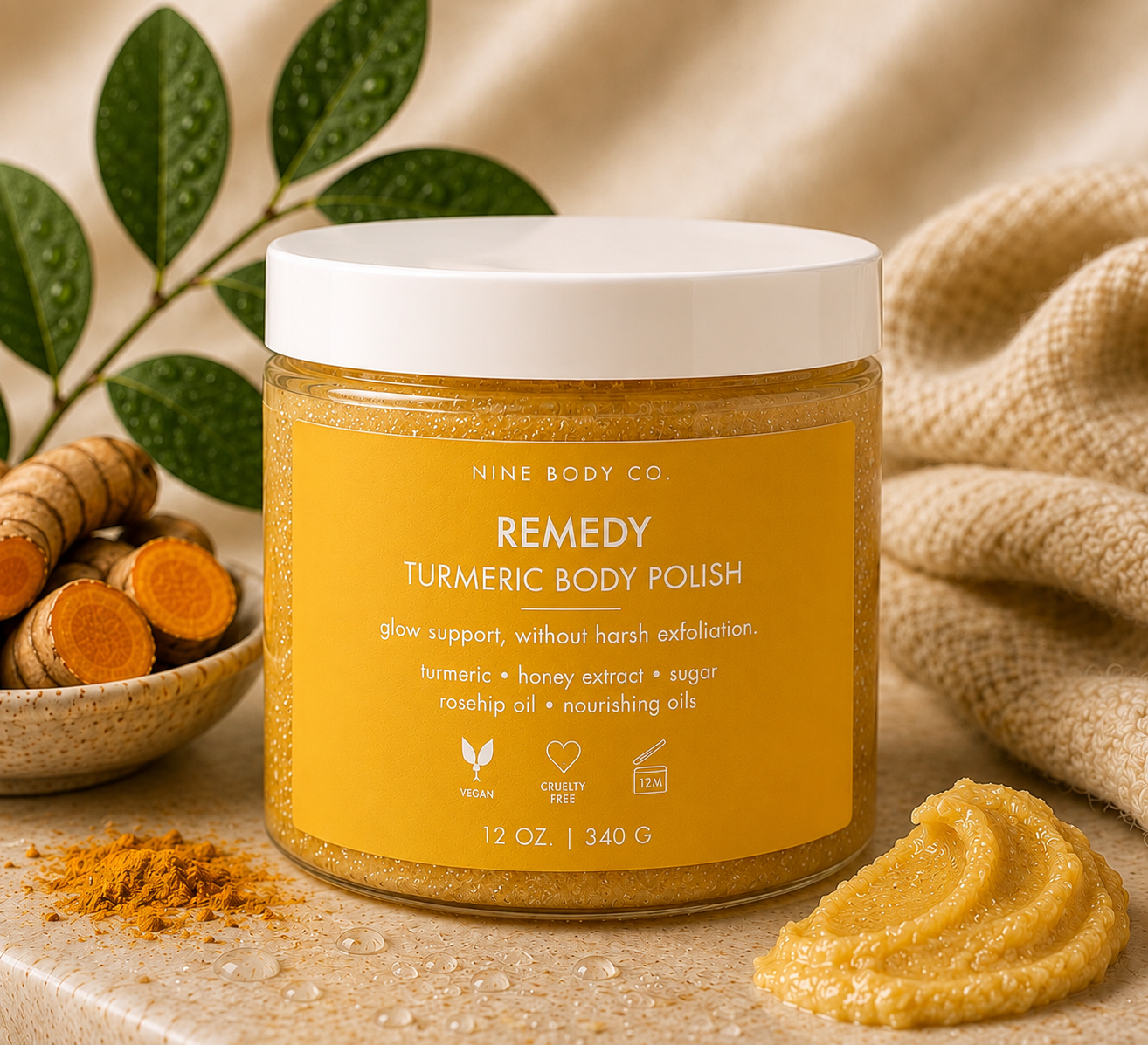 Remedy TURMERIC BODY POLISH