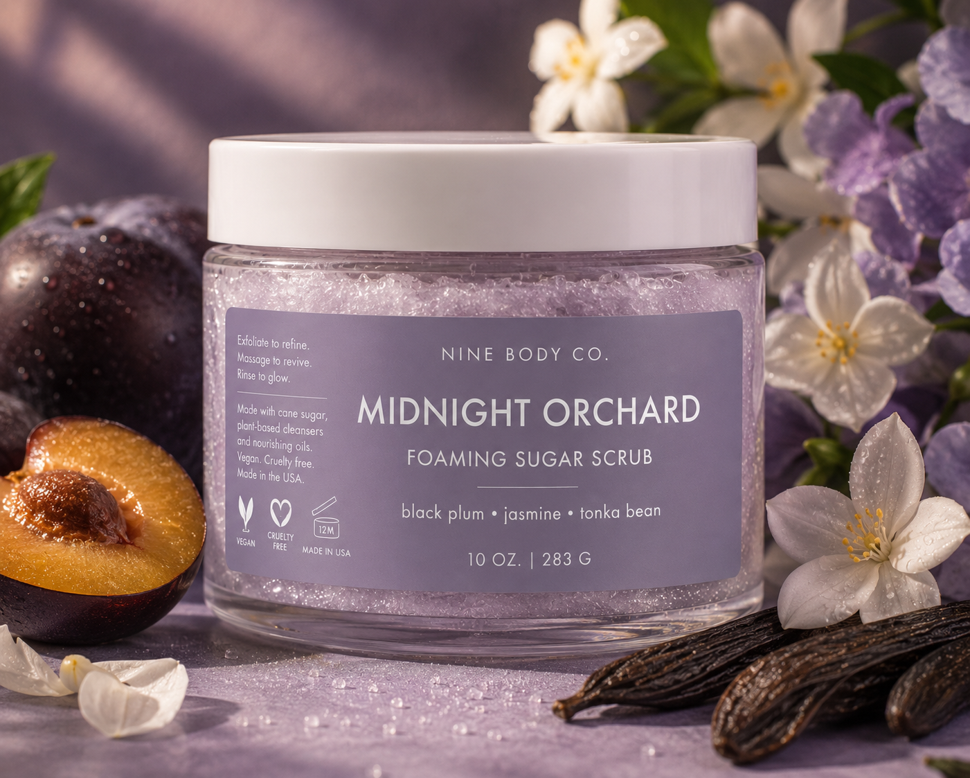Midnight Orchard— Ritual Foaming Sugar Scrub