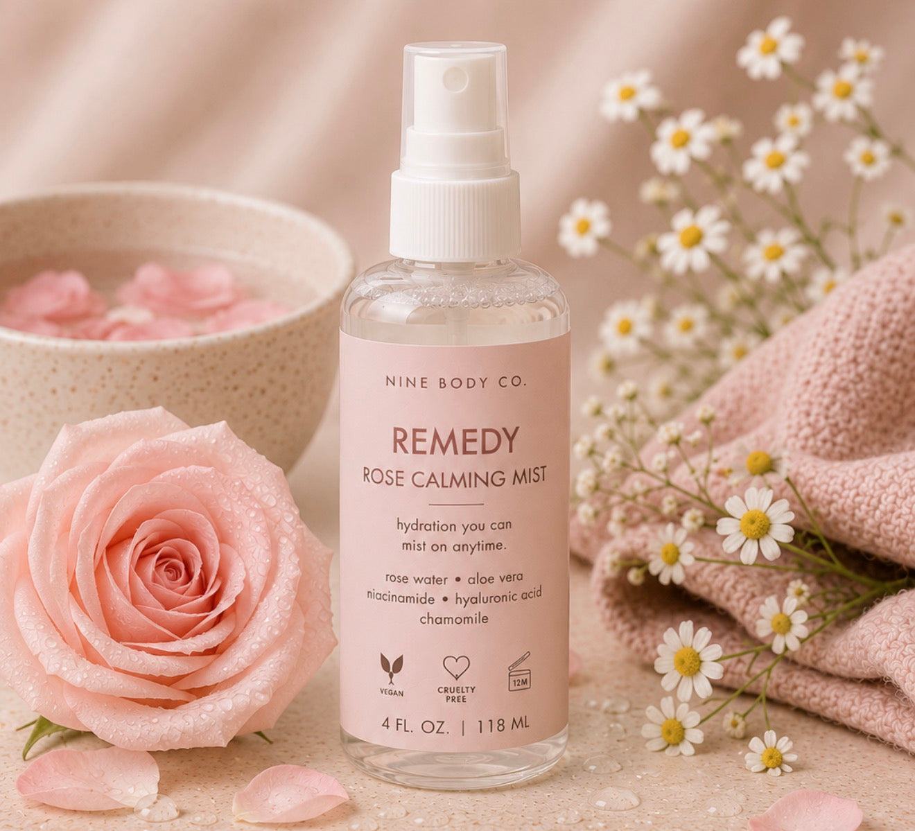 REMEDY ROSE CALMING MIST