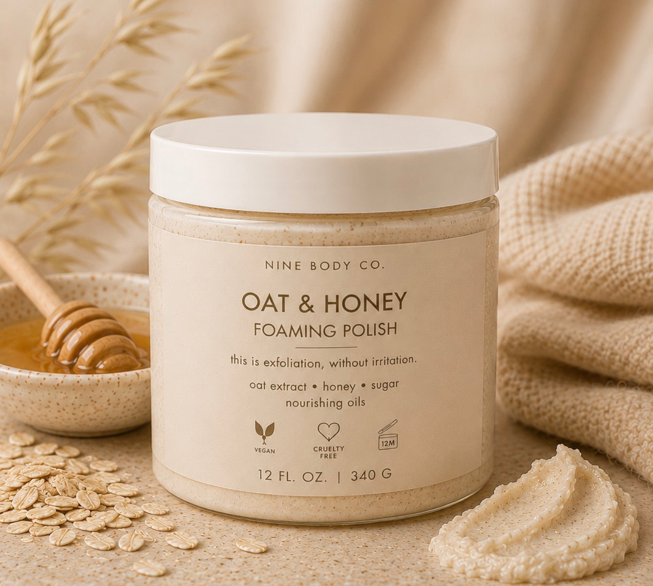 Remedy OAT & HONEY FOAMING POLISH