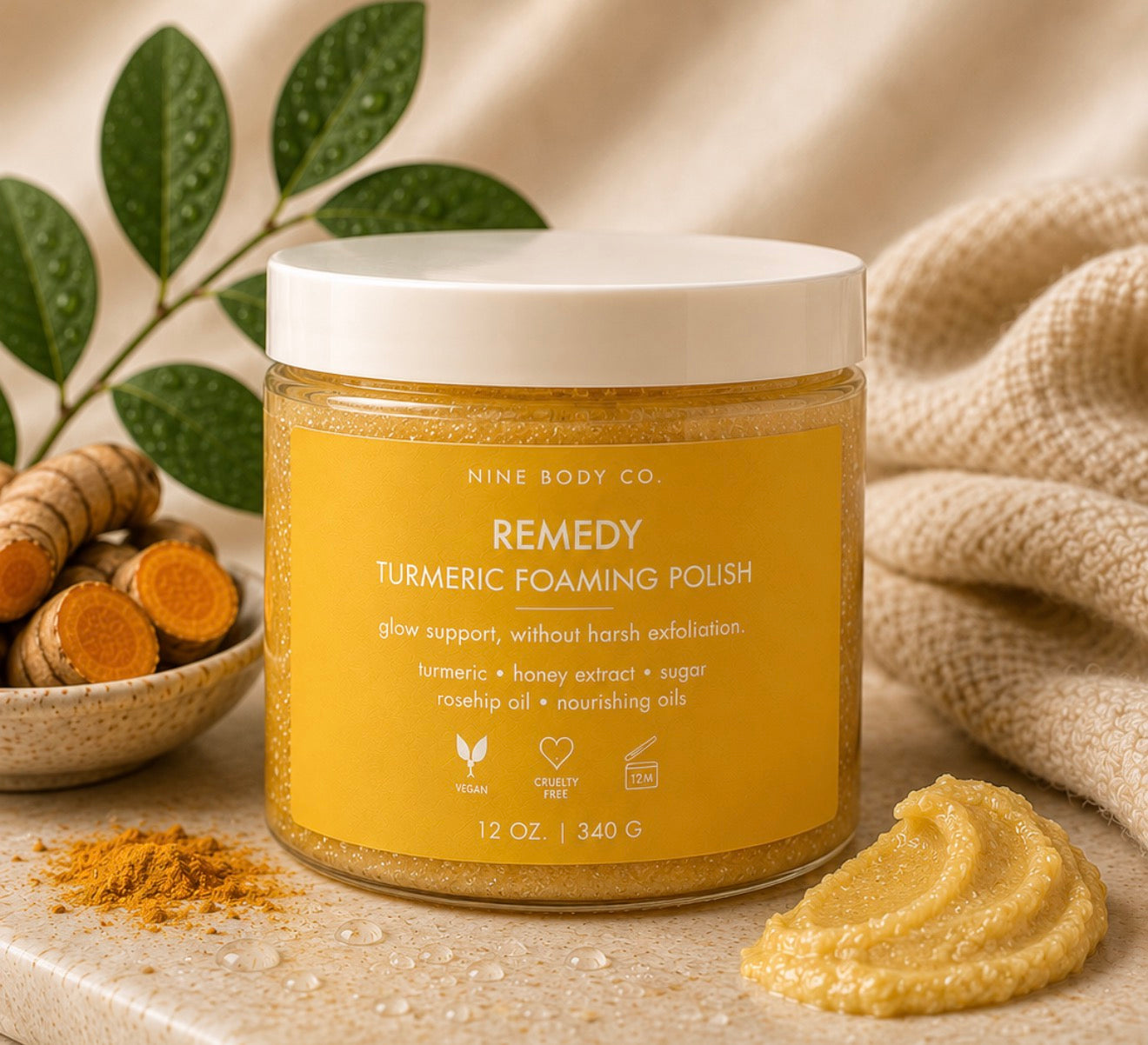 Remedy TURMERIC FOAMING POLISH